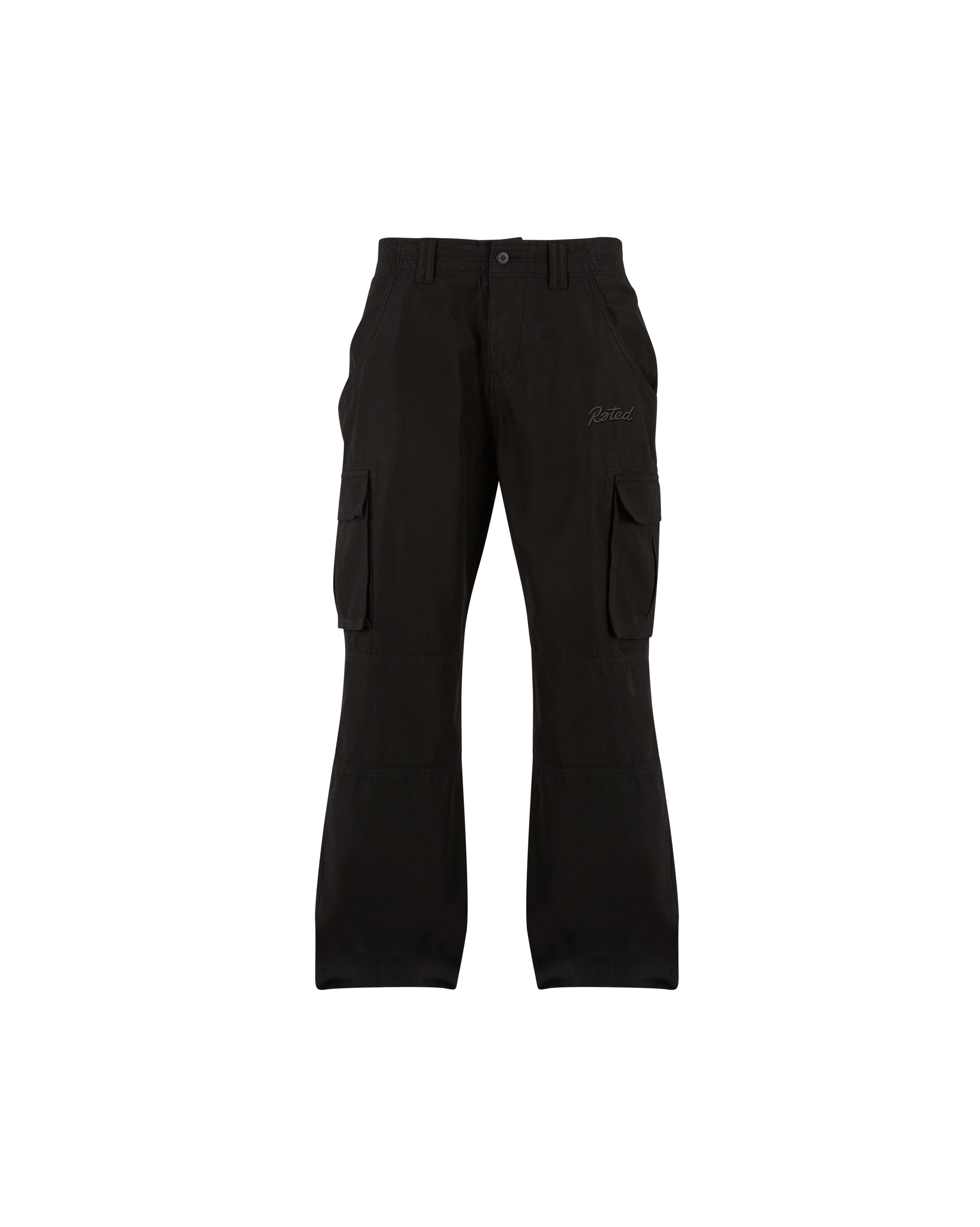 Rated. Utility Cargo Pants – Black