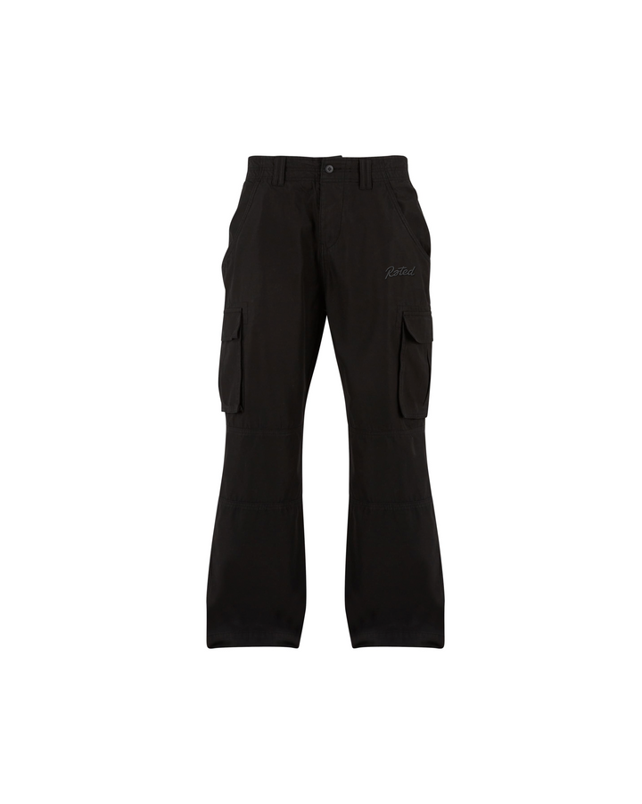 Rated. Utility Cargo Pants – Black