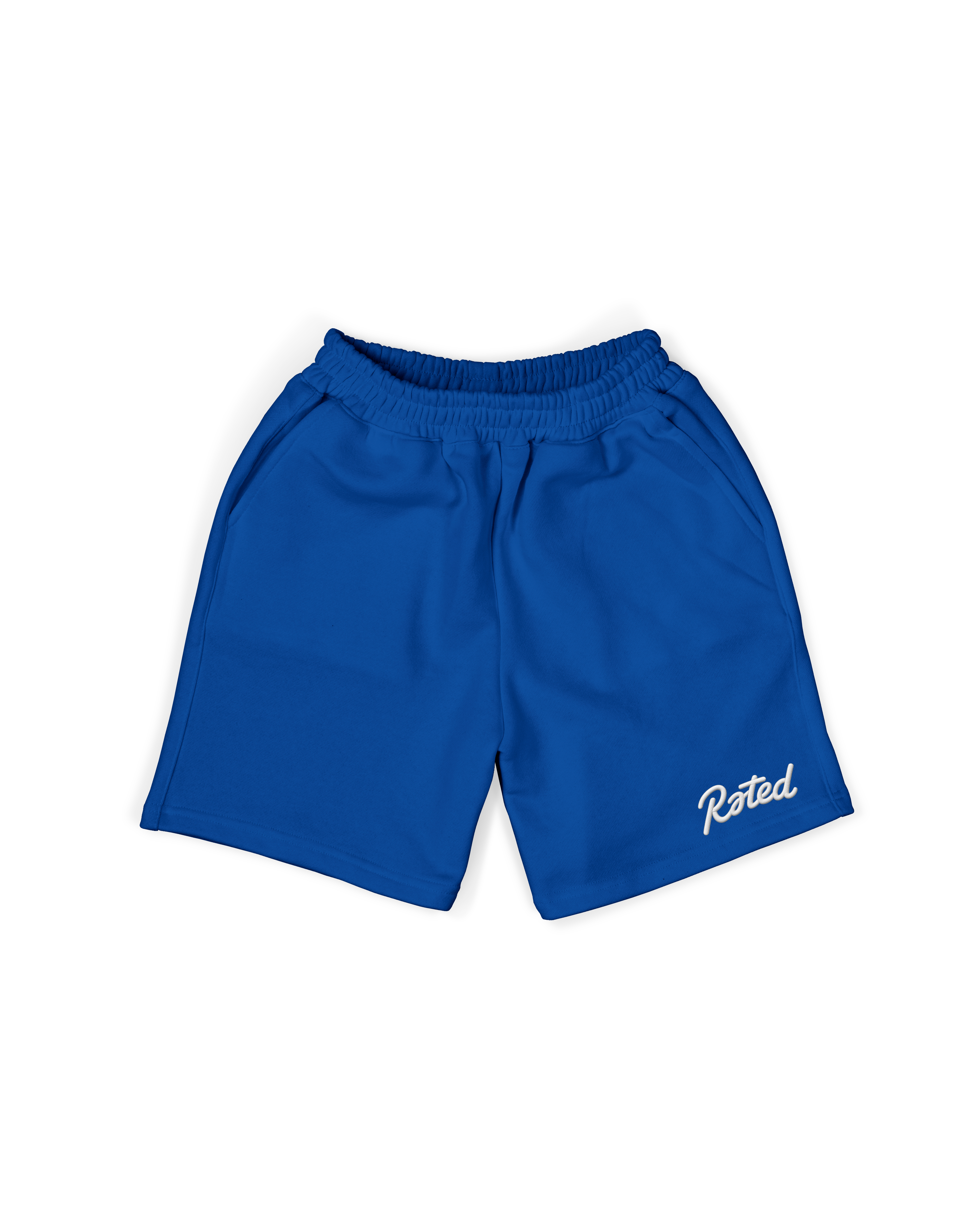 Essential Cotton Shorts Bleu