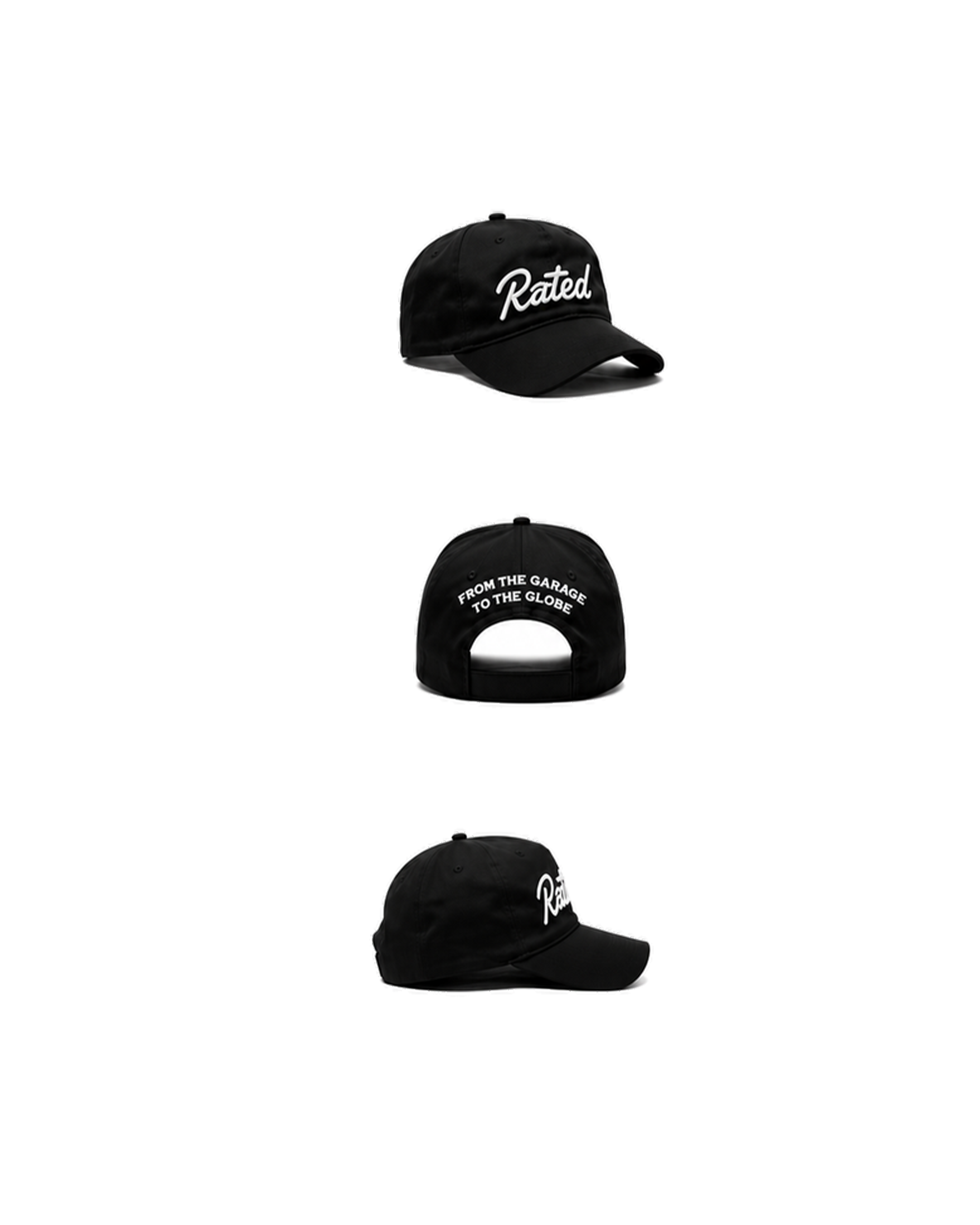 "FROM THE GARAGE TO THE GLOBE" Cap