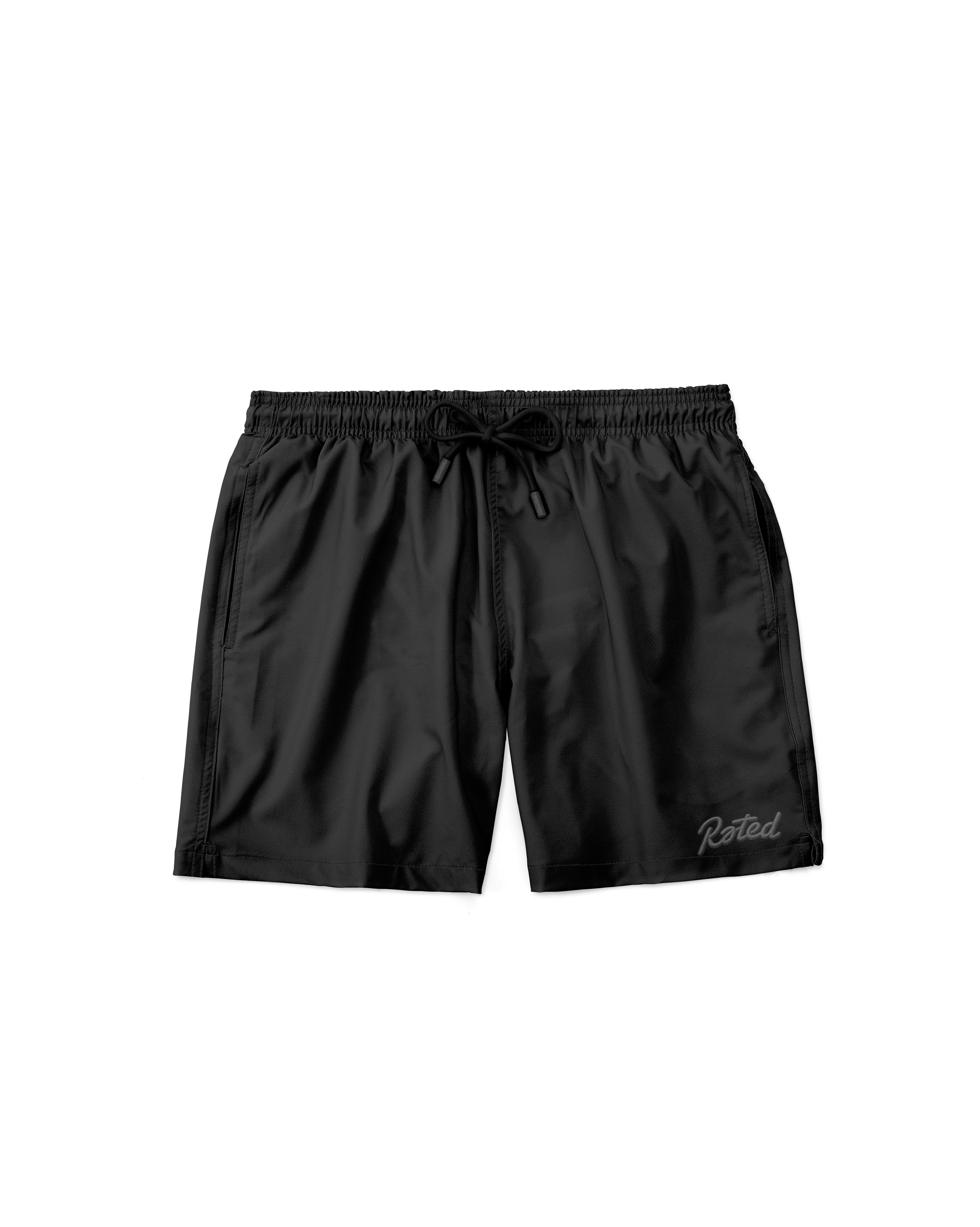 RatedWrld Chapter 01 Swim Shorts – Noir