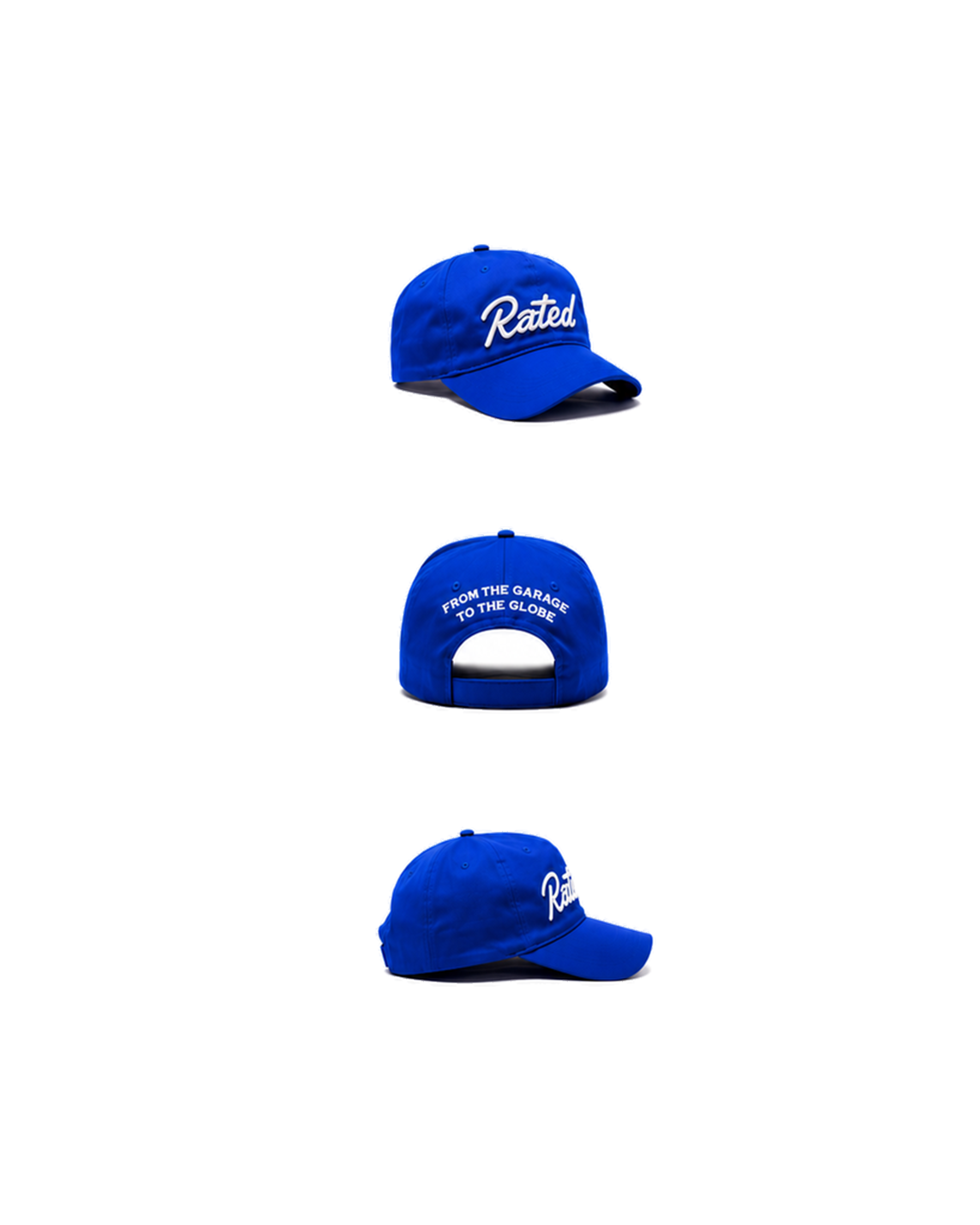 "FROM THE GARAGE TO THE GLOBE" Cap