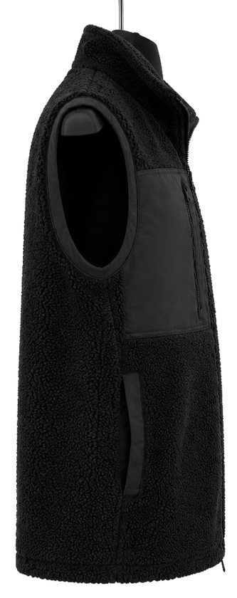 RW02 // OUTPOST — SHERPA FLEECE GILET – side