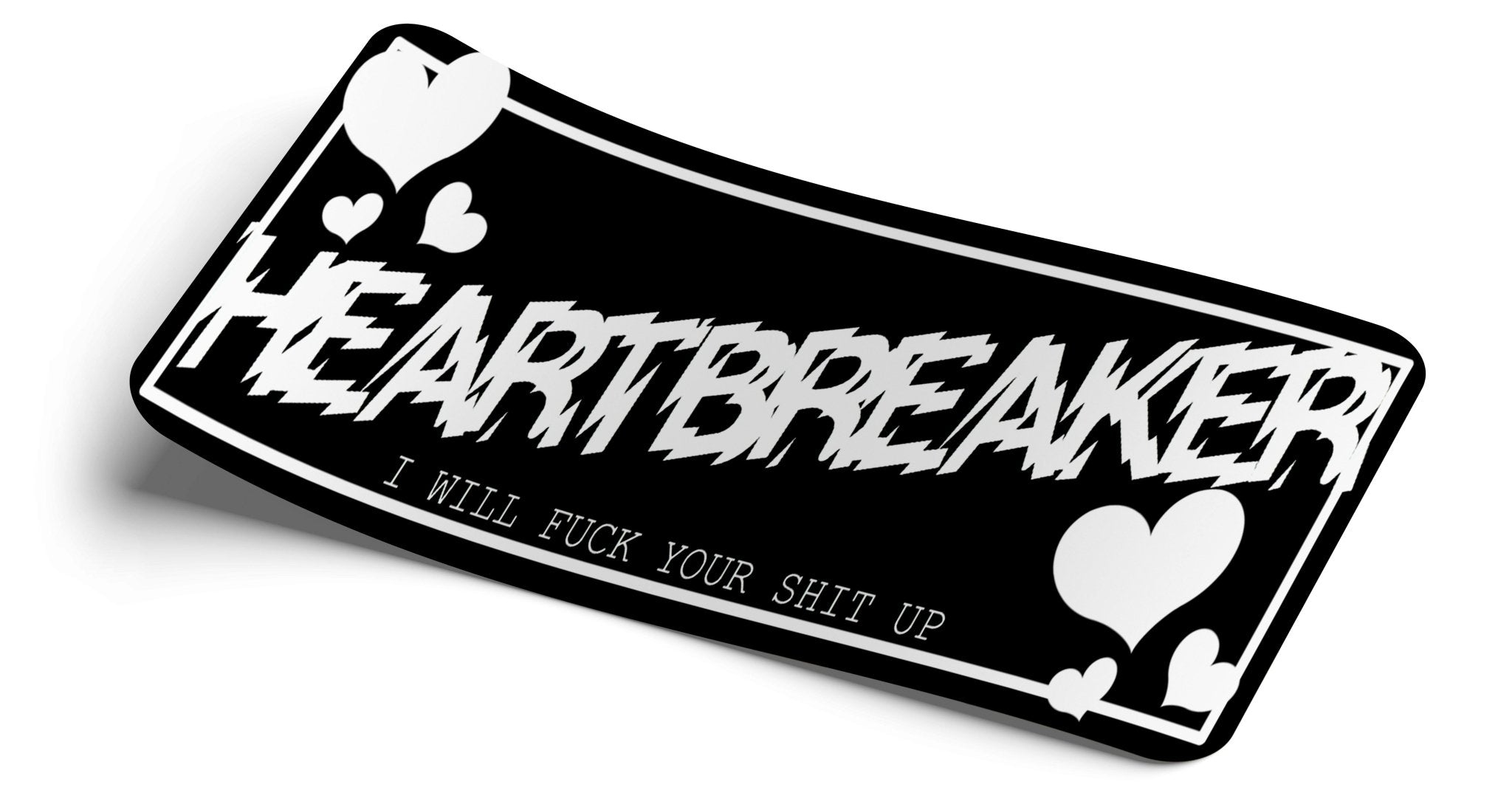 HEART 💔 BREAKER Decal - Strictly Static