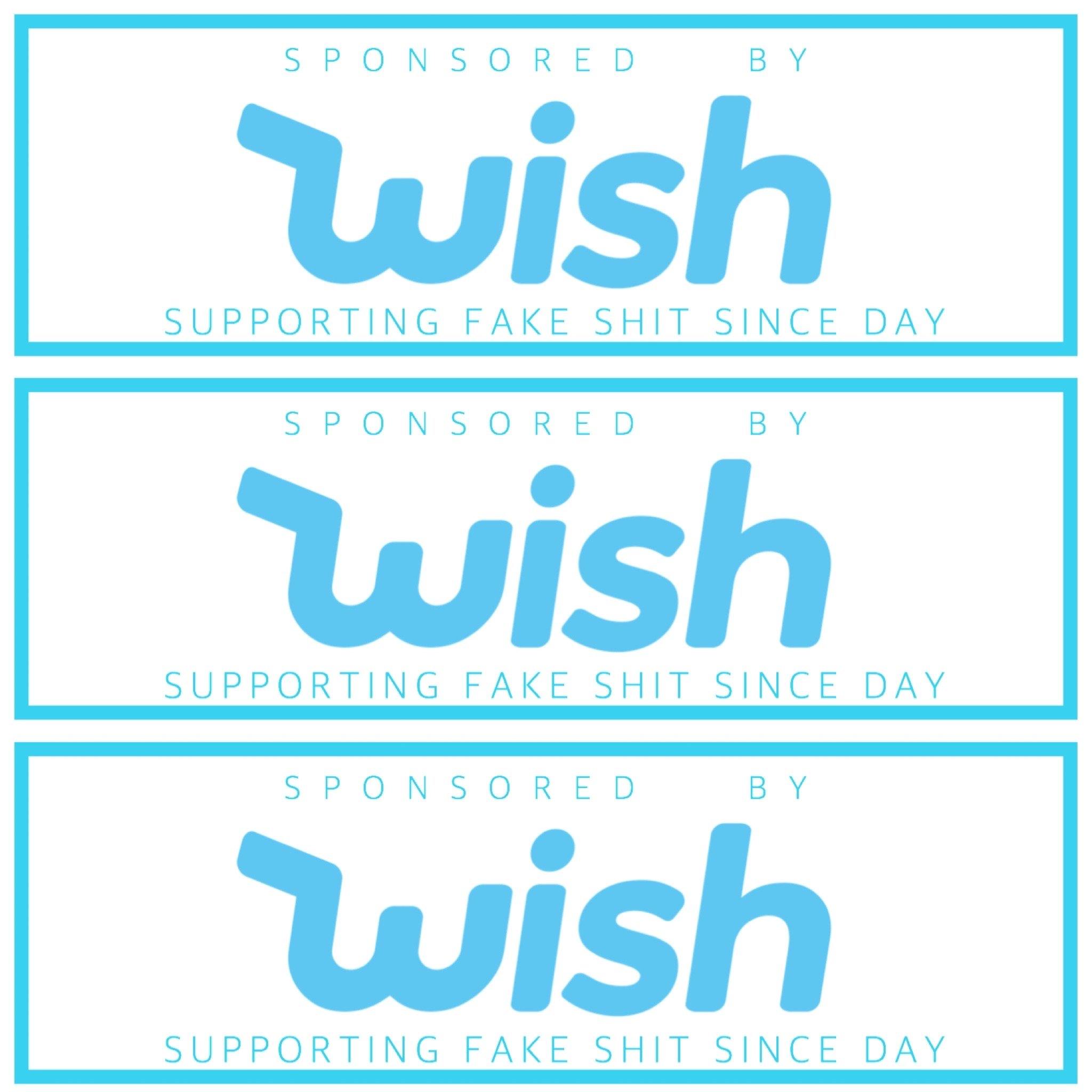 Sponsored by wish Decal - Strictly Static