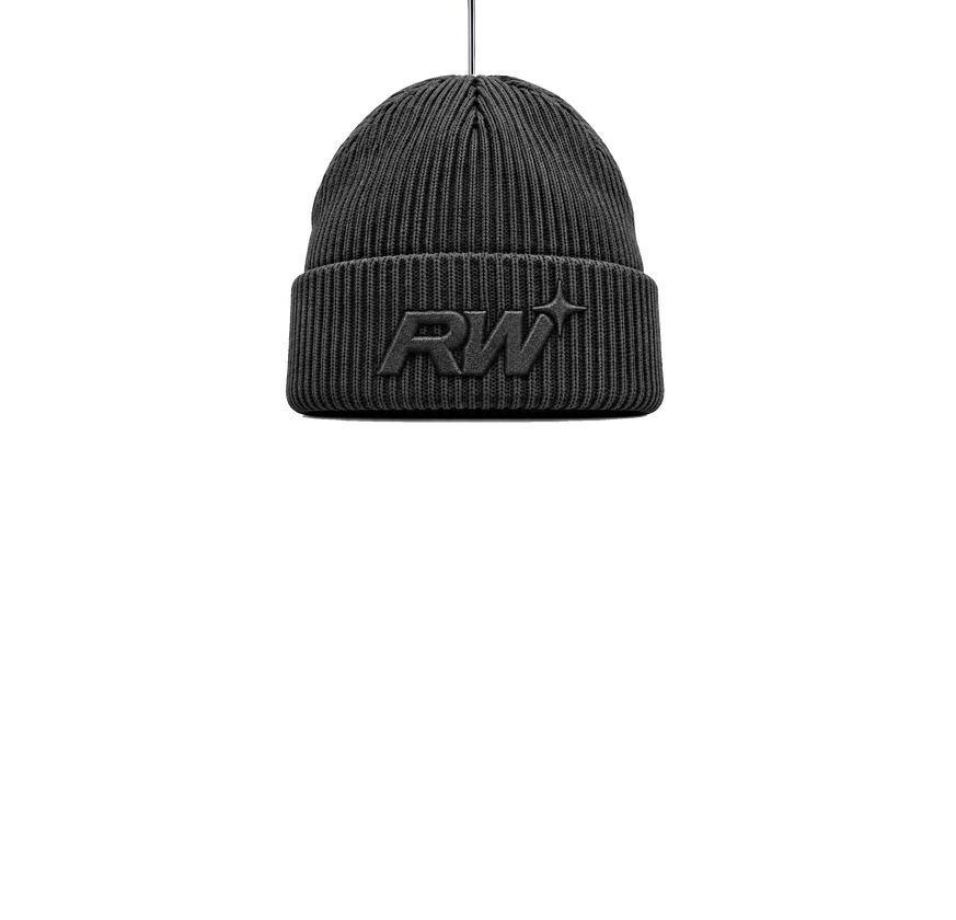OVERCAST — OVERSIZED CUFFED BEANIE – front