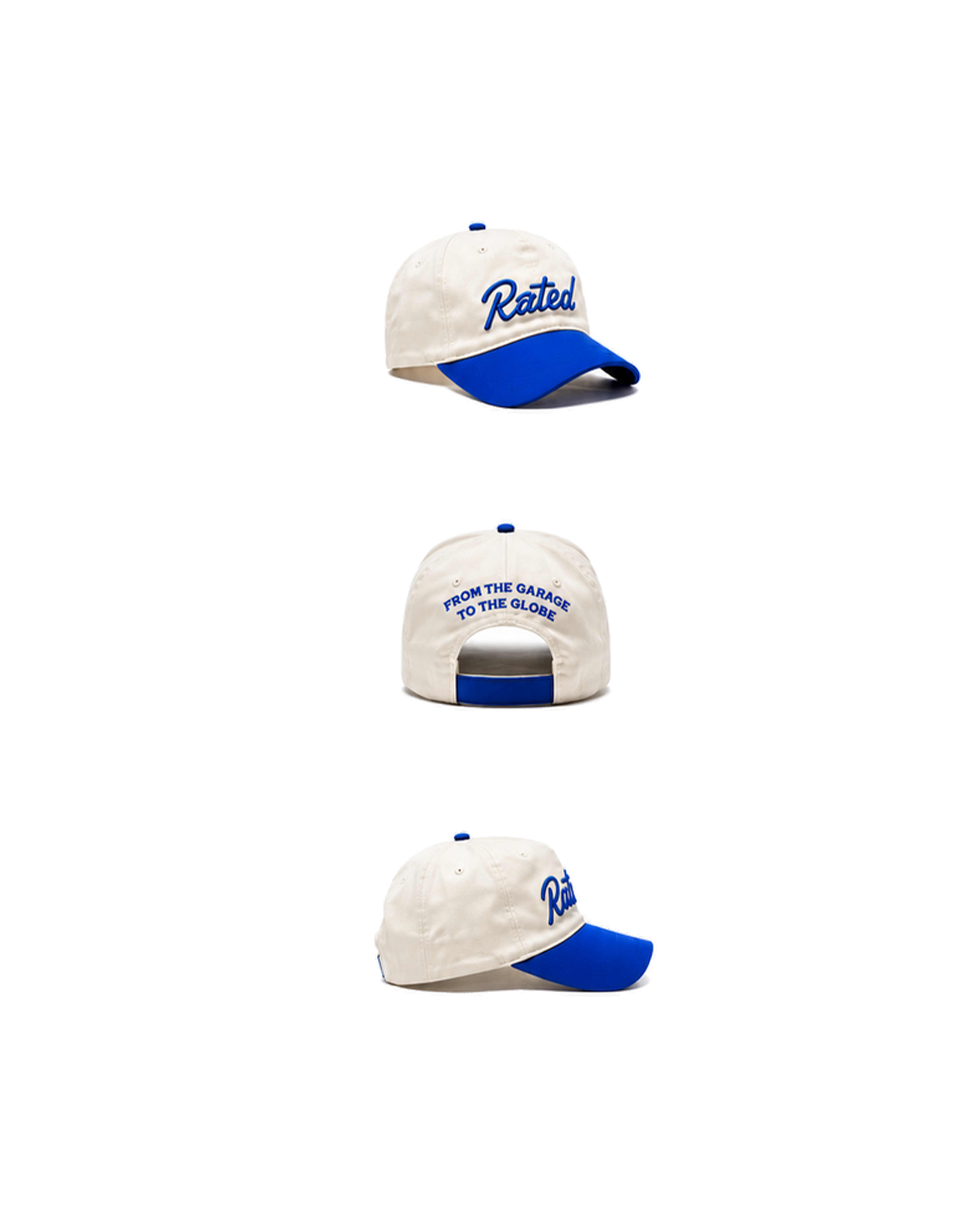 "FROM THE GARAGE TO THE GLOBE" Cap